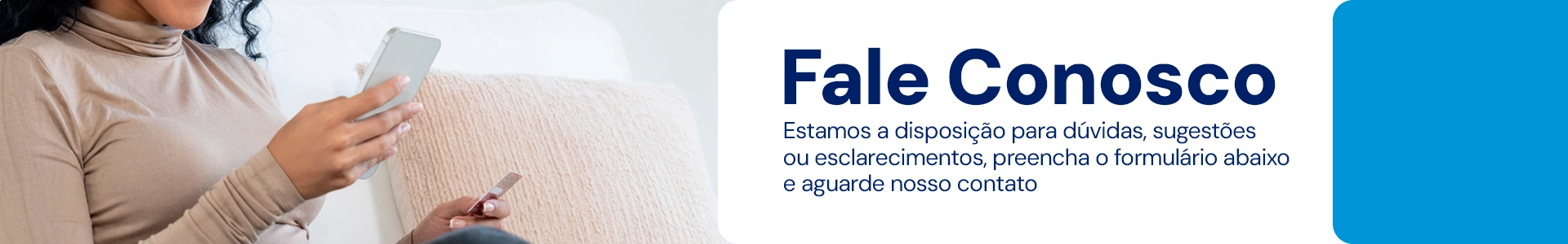 Banner Fale Conosco