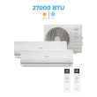 Ar Condicionado Bi Split Elgin 27000 BTUs (HW 18K+18K) Quente e Frio Inverter 220V R32 MTQE27C2CB