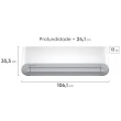 Ar Condicionado Split Electrolux Color Adapt 18000 BTUS Frio 220V UI18F UE18F