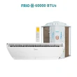 Ar Condicionado Split Teto Midea Wi-Fi 60000 BTUs Frio Inverter 220V R32 38CCVF60515MM