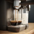 Cafeteira Espresso Electrolux Cápsula, Pó E Sache Experience Vaporizador De Leite Preta (ECM70) 220V